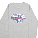CHAMPION Mens Grey Southern Indiana Screaming Eagles Long Sleeve Crew Neck