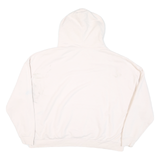 LEVI'S Womens White Hoodie 2XL Cotton Blend Casual Pullover Sweatshirt