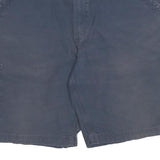 CARHARTT Mens Shorts Blue Workwear Cargo Cotton Blend 3XL W38 Durable