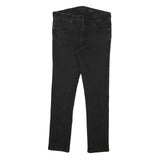 WRANGLER Womens Black Slim Skinny Denim Medium W27 L26 Zip Cotton Blend Jeans