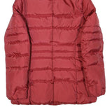 BROOKS BROTHERS Womens Red Jacket S Polyester Blend Puffer Zip Fastening
