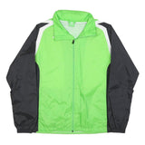 ERIMA Mens Green & Black Lightweight Zip Jacket M Polyester Sports Training