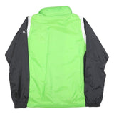 ERIMA Mens Green & Black Lightweight Zip Jacket M Polyester Sports Training