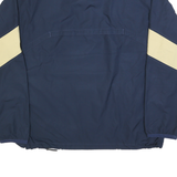 NIKE Mens Navy & Beige University Track Jacket L Polyester Storm-Fit Zip