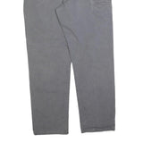 CARHARTT Mens Cotton Blend Grey Relaxed Fit Straight Trousers W40 L34 Workwear