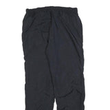 ADIDAS Mens Joggers Black M W32 L30 Polyester Blend Regular Fit Tapered Leg