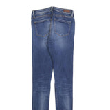 TOMMY HILFIGER Womens Slim Blue Denim Jeans Cotton Blend Zip W26 L34 Stylish