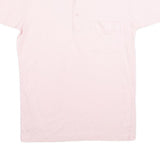 DEAN'S Mens Pink Polo Shirt Short Sleeve Plain S Cotton Blend Casual Summer