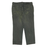 TRUSSARDI Mens Jeans Green Regular Straight Denim Medium W40 L27 Classic Fit