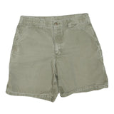 CARHARTT Mens Shorts Beige Casual Cotton Blend M W32 Durable Workwear