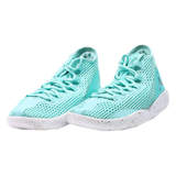 AIR JORDAN Sneaker Trainers Blue Synthetic Womens UK 7