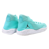 AIR JORDAN Sneaker Trainers Blue Synthetic Womens UK 7