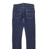 LEVI'S Womens Slim Blue Denim Jeans W28 L31 Zip Pockets Classic Fit Cotton Blend