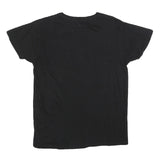 LED ZEPPELIN Mens Black United States Of America 1977 Graphic T-Shirt M Short