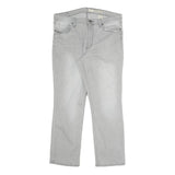 DKNY Womens Jeans Blue Slim Straight Denim Medium W32 L26 Cotton Blend Zip