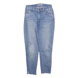 LEVI'S 721 Womens Jeans Blue Regular Skinny Denim Medium W26 L25 Classic Fit Zip