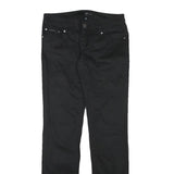 CALVIN KLEIN JEANS Womens Cotton Blend Black Regular Straight Trousers W31 L34