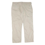 CARHARTT Mens Cotton Beige Regular Straight Trousers W40 L30 Classic Workwear