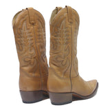 SENDRA Womens Western Tan Leather Cowboy Boots UK 6 Classic Stylish Durable