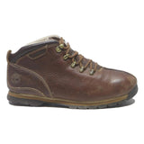 TIMBERLAND Brown Boys Lace-Up Leather Boots UK 6 Durable Outdoor Footwear