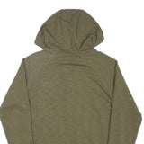 FILA Boys Green M Hoodie Cotton Blend Pullover Hooded Jumper Drawstring