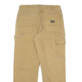 DICKIES Mens Beige Regular Fit Straight Leg Denim Cotton Blend Medium Wash W32