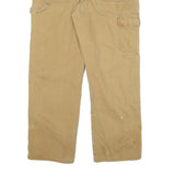 DICKIES Mens Beige Regular Fit Straight Leg Denim Cotton Blend Medium Wash W32