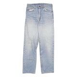 LEVI'S Mens Regular Fit Blue Denim Jeans Button W29 L31 Classic Straight