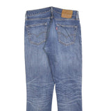 LEVI'S 511 BIG E Mens Jeans Blue Slim Straight Denim Medium W30 L30 Vintage