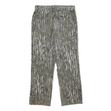 WALLS Mens Cotton Blend Relaxed Camouflage Trousers W35 L31 Casual Outdoor Wear