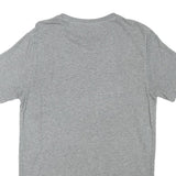 PUMA Mens Grey S Cotton Blend Short Sleeve Crew Neck Graphic T-Shirt