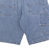 WRANGLER Mens Denim Blue Casual Shorts M W32 Carpenter Workwear Fit