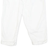 LEVI'S Womens White Casual Shorts L W36 Cotton Blend Comfort Fit