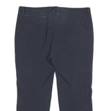 MAMMUT Womens Synthetic Black Regular Fit Straight Trousers W40 L27 Outdoor Zip