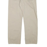 LEVI'S Mens Cotton Blend Beige Regular Fit Straight Leg Trousers W34 L28 Casual