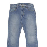 CARHARTT Mens Jeans Blue Relaxed Straight Denim Medium W31 L30 Workwear Zip