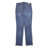 LEVI'S Womens Jeans Blue Regular Straight Denim Medium W28 L32 Classic Fit Zip