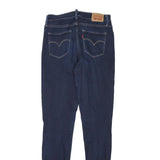 LEVI'S 720 Womens Jeans Blue Slim Skinny Denim Medium Wash W28 L30 Stretch Zip