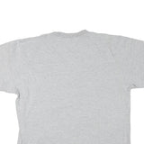 NIKE Mens Grey T-Shirt XL Short Sleeve Crew Neck Cotton Blend Logo