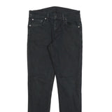 LEVI'S Mens Jeans Black Slim Skinny Denim W30 L32 Classic Zip Cotton Blend