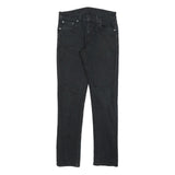 LEVI'S Mens Jeans Black Slim Skinny Denim W30 L32 Classic Zip Cotton Blend