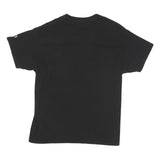 CHAMPION Mens Black SJSU Graphic T-Shirt L Short Sleeve Crew Neck Cotton Blend