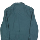 BIAGGINI Womens Teal Button Jacket S Polyester Blend Classic Elegant Button