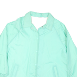 BALAIR Womens Mint Green Nylon Button Jacket XL Lightweight Casual Outerwear