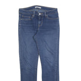 LEVI'S 712 Womens Slim Blue Denim Jeans W28 L30 Classic Cotton Blend Zip