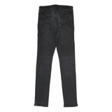TOMMY JEANS Mens Slim Black Denim Skinny Jeans Cotton Blend W29 L32 Stylish