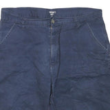 CARHARTT Mens Shorts Blue Casual M W31 Workwear Cotton Blend Relaxed Fit