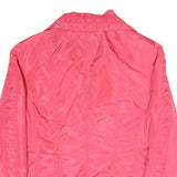 CANDA Womens Pink Outdoor Jacket L Polyester Blend Microfibre Plain Zip