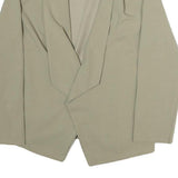 TODAY Womens Beige Jacket S Polyester Plain Classic Fit Soft Comfortable