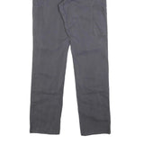 CARHARTT Mens Cotton Blend Grey Relaxed Straight Trousers W32 L36 Workwear